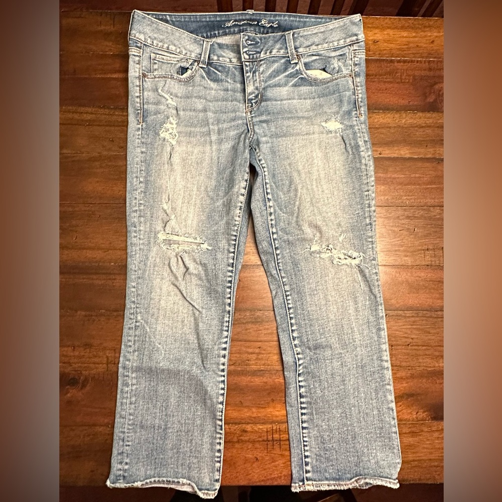 American Eagle Artist Cropped Jeans